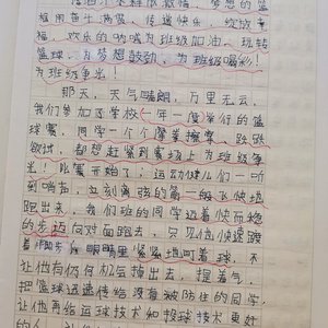 篮球训练收获及感想作文题目怎么写